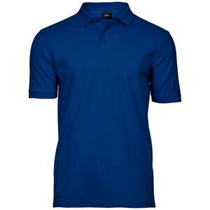 Tee Jays Mens Luxury Stretch Pique Polo Shirt / Indigo